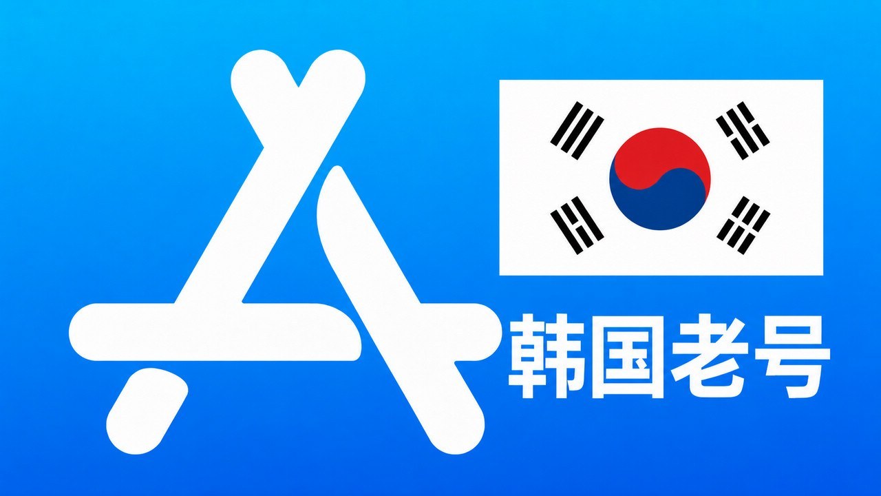 韩国苹果AppleID老账号一年以上可改资料 | 当天售后