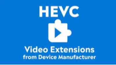 Free HEVC Video Extensions Worth ¥7.00 in Microsoft Store